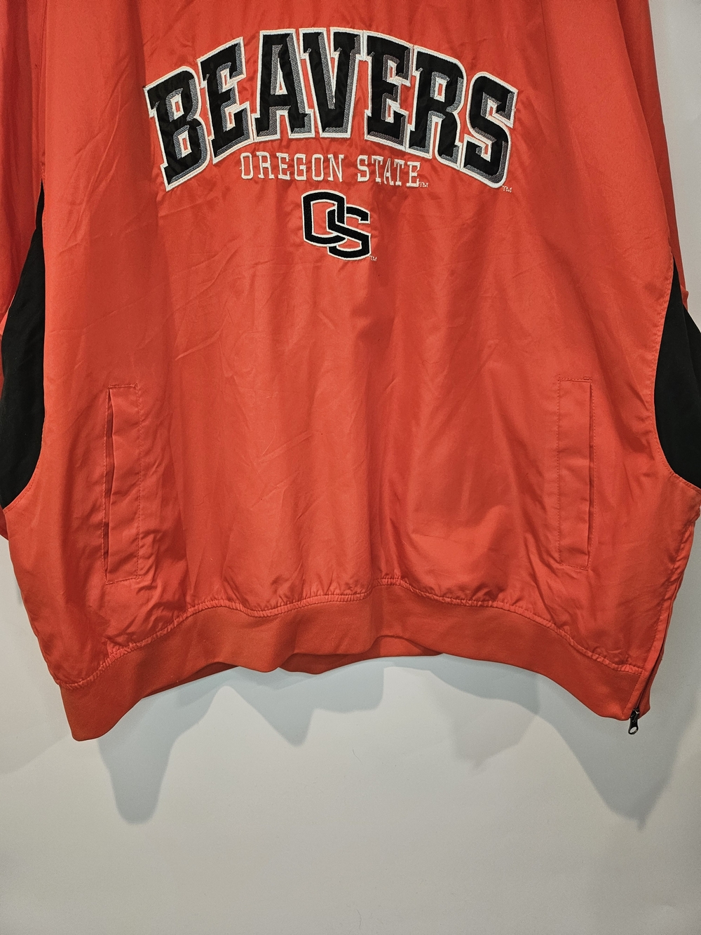 Pro Edge Oregon State Beavers 2XL V-Neck Windbreaker Pullover NCAA - Picture 5 of 8